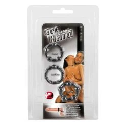 You2Toys Penisringe-Set "Get Hard" Schw
