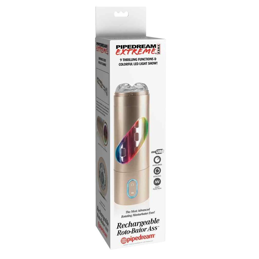 Pipedream Extreme Toyz Rechargeable Roto-Bator Ass 3 Pipedream Extreme Toyz Rechargeable Roto-Bator Ass