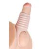 Size Matters Really Ample Ribbed Penis Enhancer Sheath -Sexspielzeug Geschäft really ample ribbed penis enhancer sheath