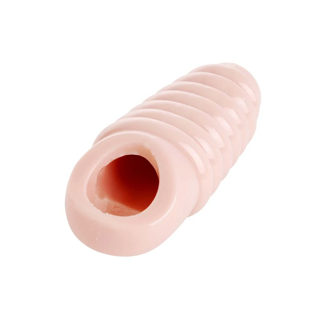 Size Matters Really Ample Ribbed Penis Enhancer Sheath 5 Size Matters Really Ample Ribbed Penis Enhancer Sheath – Bild 3