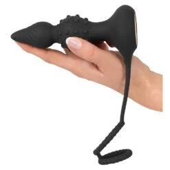 Rebel RC Butt Plug With Cock &amp; Ball Rings -Sexspielzeug Geschäft rebel rc butt plug with cock ball rings7