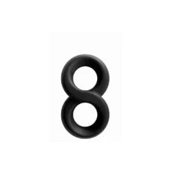 NS Novelties Renegade Infinity Ring Black