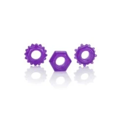 CalExotics Reversible Ring Set Purple