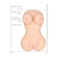 Self Lubrication Missionary Masturbator - Flesh -Sexspielzeug Geschäft self lubrication missionary masturbator flesh4