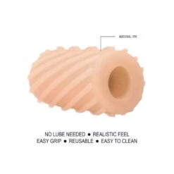 Self Lubrication Pocket Masturbator Flesh -Sexspielzeug Geschäft self lubrication pocket masturbator flesh6