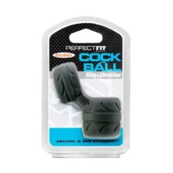 Perfect Fit Silaskin Cock &amp; Ball Black -Sexspielzeug Geschäft silaskin cock ball black6