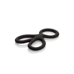 CalExotics Silicone Ball Spreader Black -Sexspielzeug Geschäft silicone ball spreader black4