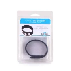 Silicone C-RING Tri-Button Wide -Sexspielzeug Geschäft silicone c ring tri button wide3