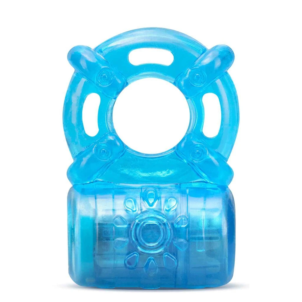 Blush Stay Hard 5 Function Cock Ring Blue 4 Blush Stay Hard 5 Function Cock Ring Blue – Bild 2