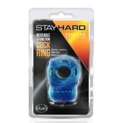 Blush Stay Hard Reusable 5 Function Cock Ring