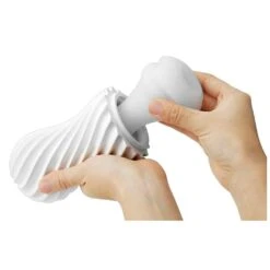TENGA Flex Silky White -Sexspielzeug Geschäft tenga flex silky white4
