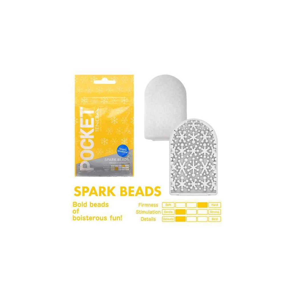 TENGA Pocket Stroker Spark Beads 4 TENGA Pocket Stroker Spark Beads – Bild 2