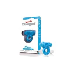 The Screaming O - Charged OWow Vibe Ring Blue