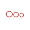 CalExotics Tri-Rings Red -Sexspielzeug Geschäft tri rings red