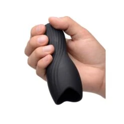 XR Brands TV Silicone Penis Head Teaser - Black -Sexspielzeug Geschäft tv silicone penis head teaser black4