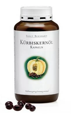 Sanct Bernhard Kürbiskernöl-Kapseln 400 Kapseln