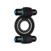 Vibrating Double C-Ring - Black -Sexspielzeug Geschäft vibrating double c ring black