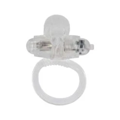Seven Creations Vibrating Rabbit Cockring Transparent