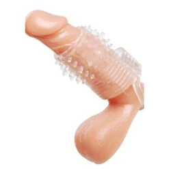 Size Matters Vibrating Textured Erection Sleeve -Sexspielzeug Geschäft vibrating textured erection sleeve3
