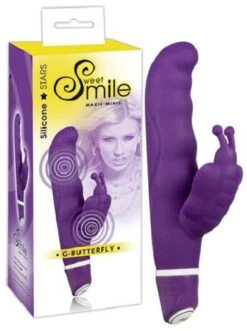 Sweet Smile G-Butterfly Vibrator In Lila
