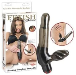 Vibrating Strapless Strap On